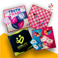 GEMLOV PAKET BANJIR 2 Ular Tangga, Spin,& Truth or dare Game Board pasangan