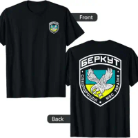 Berkut Ukraine Special Force Men T-Shirt Short Sleeve Casual 100% Cotton Shirt