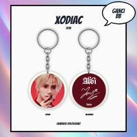 HOLOGRAM KEYCHAIN XODIAC ALIBI GANCI BOLAK BALIK GANTUNGAN KUNCI KPOP UNOFFICIAL ZAYYAN WAIN LEO