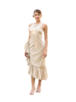 ชุดเดรสผู้หญิง รุ่น Emi Dress สีเบจ