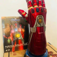 In Stock Original Hottoys Lms008 Avengers 4 Nano Gauntlet Hulk Collectible 1/1 Movie Model Art Collection Toy Gift