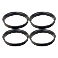 4Pcs Hub Centering Rings 74.1 X 72.6mm Fit For BMW Wheel Bore Center Spacer Black Plastic Car Wheels Tires &amp; Parts Replacement