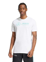 เสื้อยืดผู้ชาย Mercedes - AMG Petronas Formula One Team logo สีขาว - AD001AP849EGTH