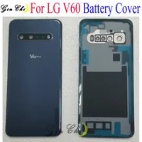NEW Original For LG V60 Battery Cover For LG V60 back cover V60 Rear Housing Back Case With Adhesive Replacement P