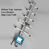 Lorawan 868mhz yagi antenna 9dBi long range transmission eu868 lora hotspot bobcat helium miner Outdoor antenna