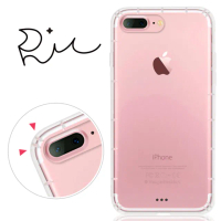 【RedMoon】APPLE iPhone7 Plus/i8 Plus 5.5吋 防摔氣墊透明TPU手機軟殼(i7+ / i8+)