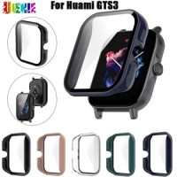 New Case+Film TPU Screen Protector Case For Xiaomi Huami Amazfit GTS3 Colorful Protector Case Cover For Huawei Amazfit GTS 3