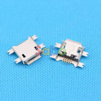10pcs 5pin Female Micro USB Connector, SMD 4 Fixed feet, Widely used in tablet, phones and PDA A-08