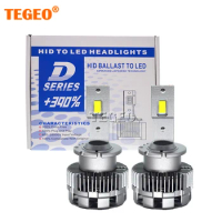 TEGEO New Design 1：1 Mini Size D1S D3S LED Headlight 70W White Canbus Auto Headlight D2S D2R D4S D4R D5S D8S LED Headlamp Light