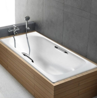 【麗室衛浴】美國 KOHLER Soissons 鑄鐵浴缸 K-940T-0 /K-943T-0 (不含扶手)