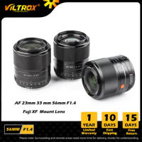 Viltrox 13mm 23mm 33mm 56mm for F1.4 AF Fuji Lens Auto Focus Large Aperture APS-C Lens Fujifilm X Mount X-T4 X-T20 Camera Lenses