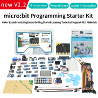 microbit/micro:bit starter kit graphical programming development board STEM youth programming
