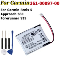 361-00097-00 Smartwatch Battery 255mAh For Garmin Fenix 5,Approach S60,Forerunner 935 + Free Tools