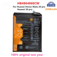 100% Orginal HB486486ECW 4200mAh Phone Battery For Huawei P30 Pro/ Mate20 Pro Replacement Batteries.
