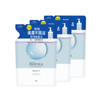 【日本Bifesta 碧菲絲特 官方直營】抗暗沉即淨卸妝水環保3件組(補充包360ml*3)