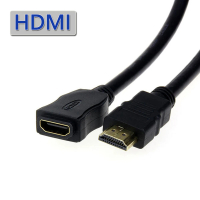 【LineQ】HDMI公對母延長線 hdmi轉接-2m