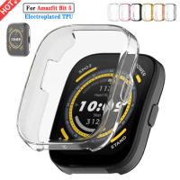 Screen Protector Case For Huami Amazfit Bip 5 TPU Protector Frame Bumper For Amazfit Bip 5 Smart Watch Case Cover Accessories