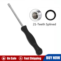21 Teeth Splined Shaped Carburetor Adjustment Tool Screwdriver For 2 Cycle Zama Sthil Poulan Echo Husqvarna Trimmer Chainsaw