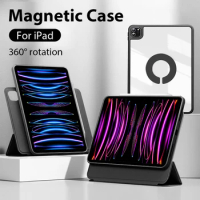 Case For Ipad Pro 12.9 6th 11 4th Air 5 4 Funda For Ipad 10 9 9th 10th Generatio 10.9 Inch 2022 2021 Magnetic Cover Accessories