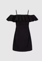Urban Revivo Off-Shoulder Ruffle Dress