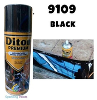 Diton Premium Black 9109 Hitam Mengkilap Gloss Glossy Pilok