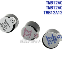 50PCS/lot TMB12A03 TMB 12A05 12A03 12A12 Integrated active buzzer 3V/5V/12V DC long sound 12 x 9.5 Feet Distance 7.6mm