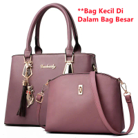All Match Fashion Lady Hand Bags (B2A05) Bags Set, Shoulder Bag, Sling Bag Wanita