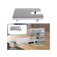 Telescoping Sewing Machine Extension Table with Centimeter Scale Folding Sewing Machine Extender Tab