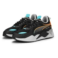 SEPATU SNEAKER WANITA PUMA RS-X 3D Black-Harbor Mist 390025 01 5