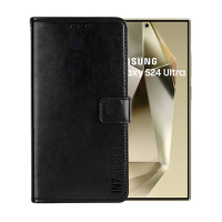 IN7 瘋馬紋 Samsung S24 Ultra (6.8吋) 錢包式 磁扣側掀PU皮套 吊飾孔 手機皮套保護殼