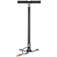VEVOR PCP Hand Pump 4 Stage 30Mpa 4500PSI High Pressure PCP Air Rifile Filling Stirrup Pump for Airguns, Paintball Filling, Tire
