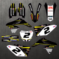Motorcycle 250 RMZ Stickers Graphics Backgrounds Decals for Suzuki RMZ 250 RMZ250 2010 2011 2012 2013 2014 2015 2016 2017 2018