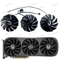 New the Cooling Fan for ZOTAC RTX4070 RTX4070ti RTX4080 Super TRINITY Graphic Video Card