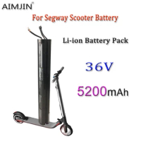 Original Factory Ninebot Segway Scooter Battery 36V 5200mAh Scooter Fastener Real Capacity For Ninebot Segway ES1 ES2 ES4 Series