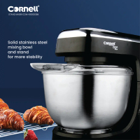Cornell CSM-E600SSBK Duty Heavy 5 speed Stand Mixer 4.2L