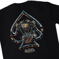 [COD] Von Dutch Tshirt 0928 Black T-shirt  bahan cotton combad24s tebal lemmbut nyaman priia /wanita