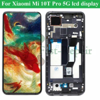 Original Screen For Xiaomi Mi 10T Pro 5G LCD Display 6.67 inches Touch Screen Replacement LCD For Xiaomi Mi10T 10T Pro Display