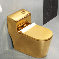 Art Gold Toilet, Water Closet, Odor Proof Toilet, Spray Connected Household Use