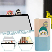 ฟิกเกอร์มินิตกแต่ง, Mofusand Hippers Series, ของขวัญรูปรถฉลาม, ชุดของขวัญตกแต่งแมว, Q4E8