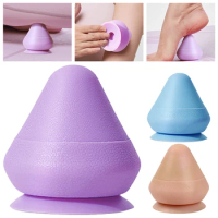 Vibrating Hot Compress Massage Ball 2 Adjustable Temperature Back Massager Suction Cup Massage Ball for Leg Shoulder