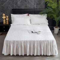 Double bedspread/Bedspread cotton/bed skirts/bed linen/bed linen set/Bed skirt/bedspreads on sale/mattress cover/King queen size