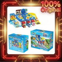 Robocar Poli LET'S GO HEADQUARTER Rescue Station Korean Toys Animation Mainan Anak MRT0664