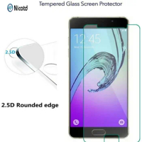 Nicotd Tempered Glass For Samsung Galaxy A3 A5 A7 2017 2016 2015 Screen Protector Protective Film for samsung A8 2018 A8plus