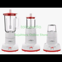 MASPION Blender Kaca 3in1 Gelas 1 Liter : MT1213