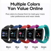 116plus Smart Watch Fitness Tracker Heart Rate Monitor Waterproof Smart Bracelet Sports Watches For Xiaomi Huawei Bracelet