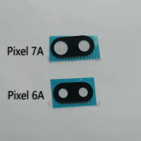 1Pcs Back Rear Camera Lens Glass For Google Pixel 6A/pixel 7A Camera Glass Lens Replacement Repair Parts