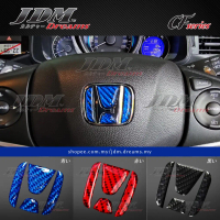 New Popularity [CFseries] J-Dreams Magical Crystal Steering Emblem Sticker Honda Jazz City GM6 GM2 G