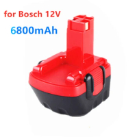 New 12V 6800mAh Ni-MH Battery for Bosch 12V Drill GSR 12 VE-2,GSB 12 VE-2,PSB 12 VE-2, BAT043 BAT045 BTA120 26073 35430