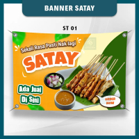 Bunting Satay Banner Tahan Lama Tanpa Pudar Warna