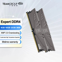 TEAMGROUP T-Create Expert overclocking 10L DDR4 16GB 32GB 64GB Kit 3600MHz (PC4 28800) CL18 Desktop Memory Module Ram